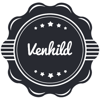 Venhild badge logo