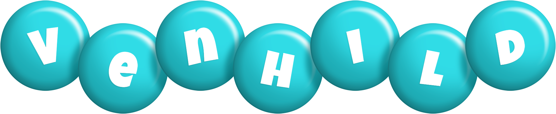 Venhild candy-azur logo