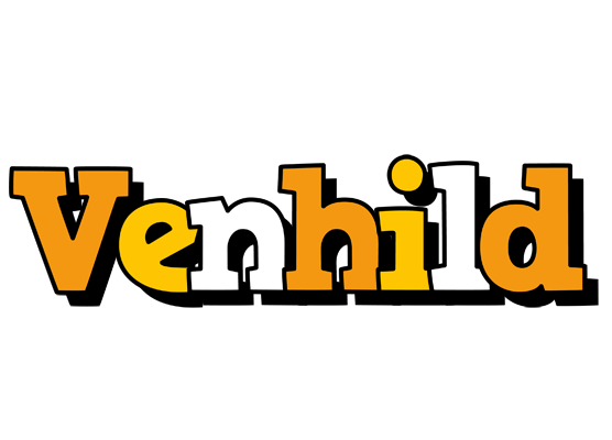Venhild cartoon logo