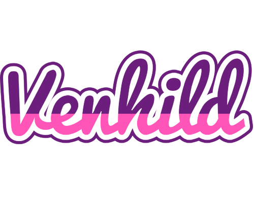 Venhild cheerful logo