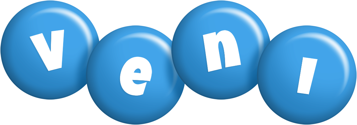 Veni candy-blue logo