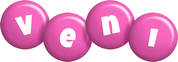 Veni candy-pink logo