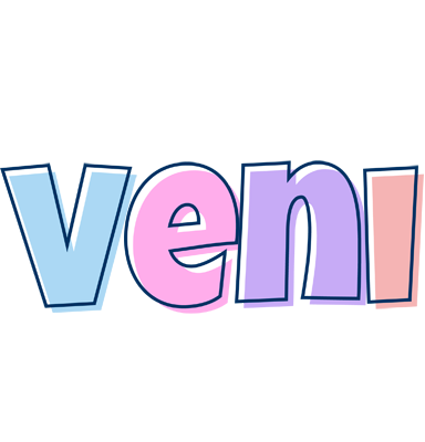 Veni pastel logo