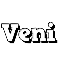 Veni snowing logo