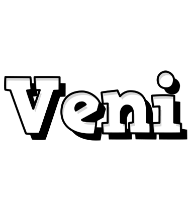 Veni snowing logo