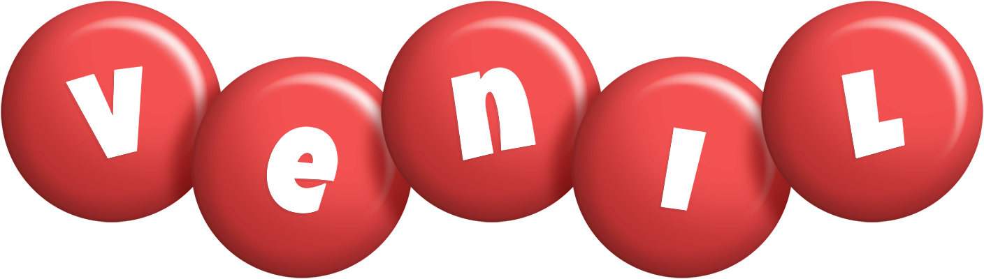 Venil candy-red logo
