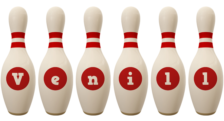 Venill bowling-pin logo