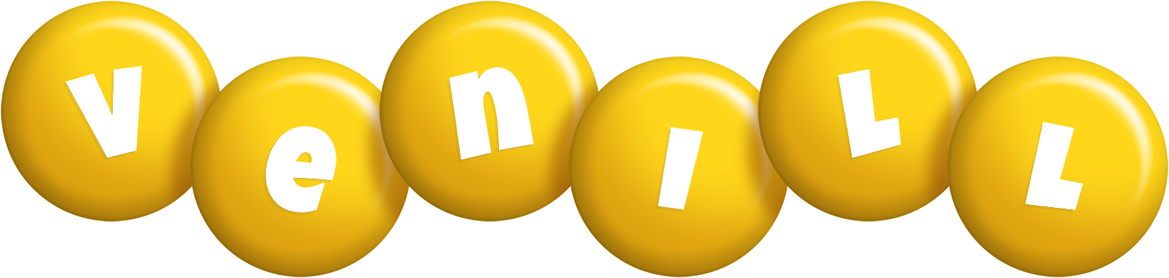 Venill candy-yellow logo