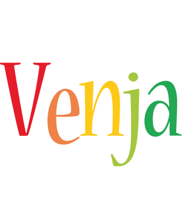 Venja birthday logo