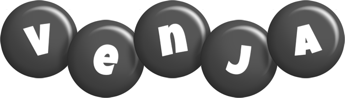 Venja candy-black logo