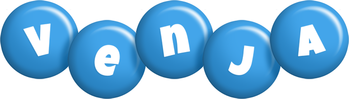 Venja candy-blue logo