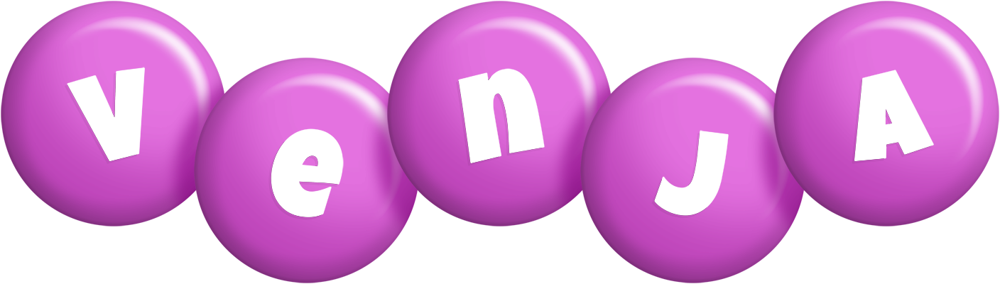 Venja candy-purple logo