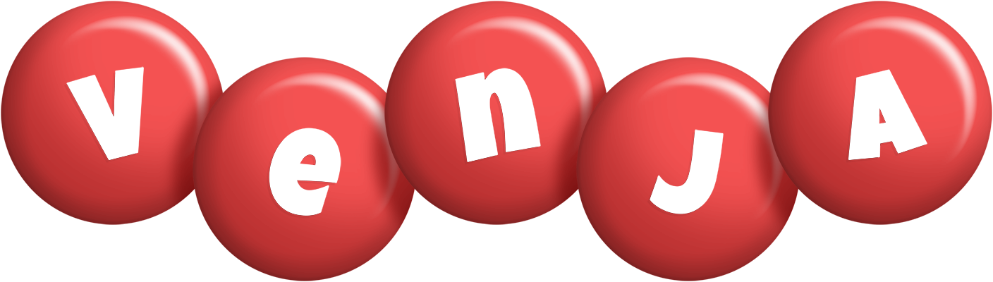 Venja candy-red logo
