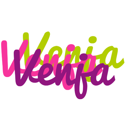 Venja flowers logo