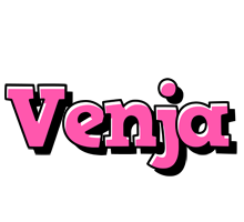 Venja girlish logo