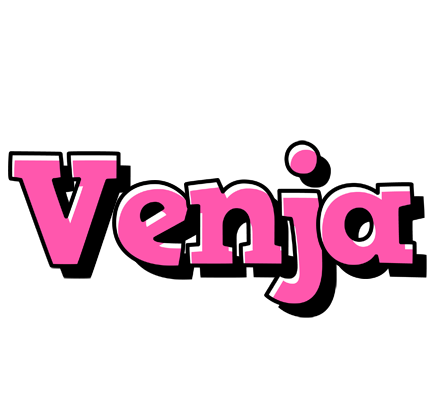 Venja girlish logo