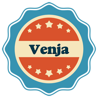 Venja labels logo