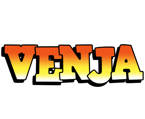 Venja sunset logo