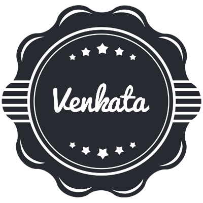 Venkata badge logo