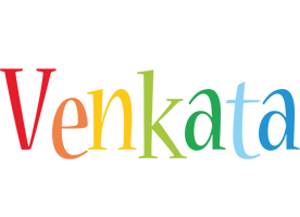 Venkata birthday logo