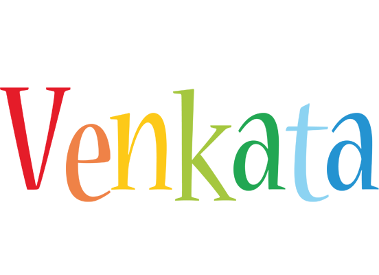Venkata birthday logo