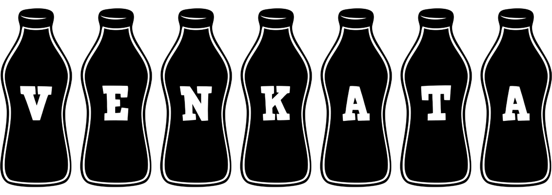 Venkata bottle logo