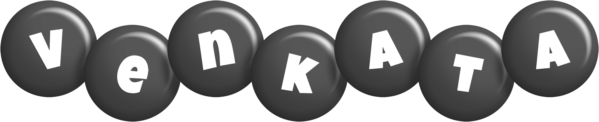 Venkata candy-black logo