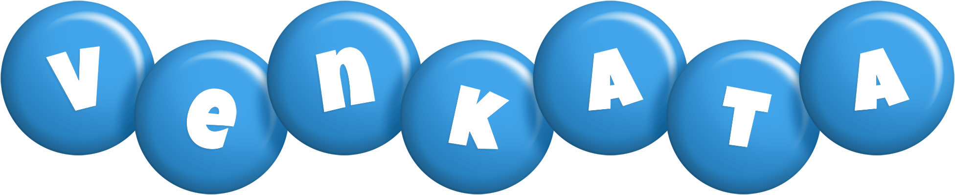 Venkata candy-blue logo