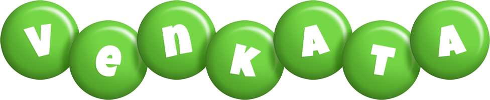 Venkata candy-green logo