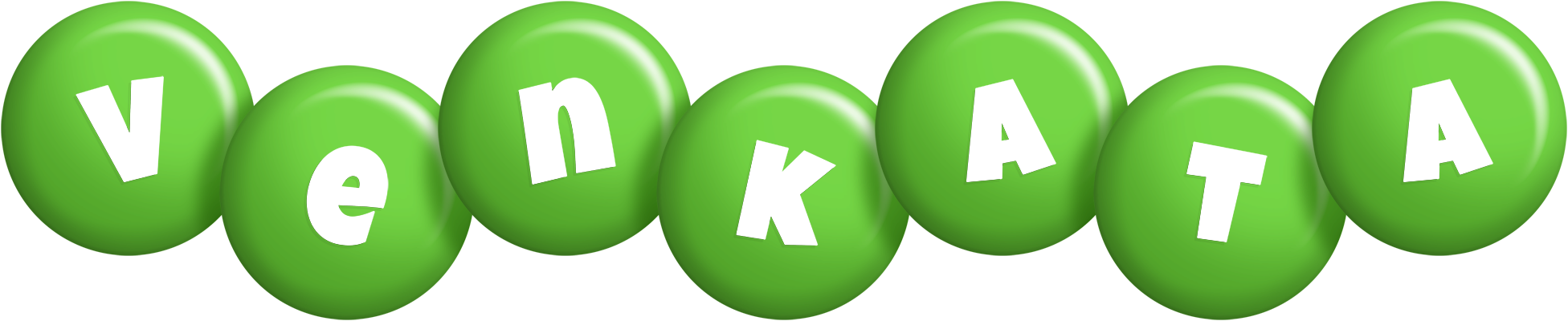 Venkata candy-green logo