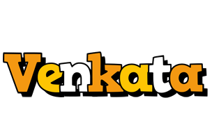 Venkata cartoon logo