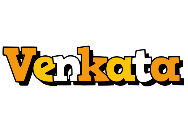 Venkata cartoon logo