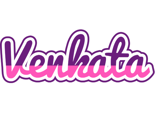 Venkata cheerful logo