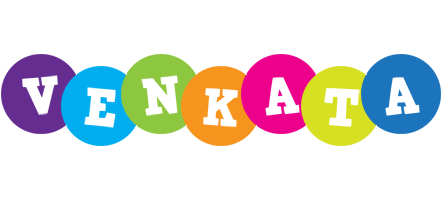 Venkata happy logo