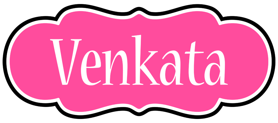 Venkata invitation logo