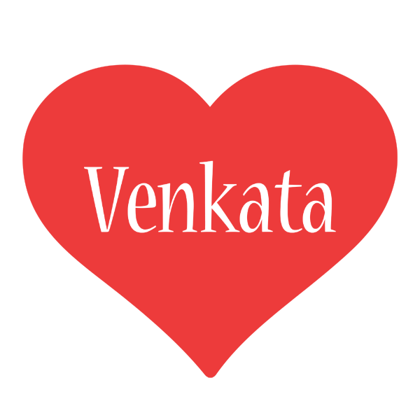 Venkata love logo