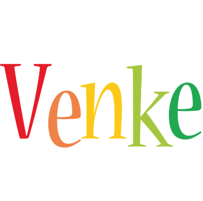 Venke birthday logo