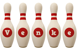 Venke bowling-pin logo