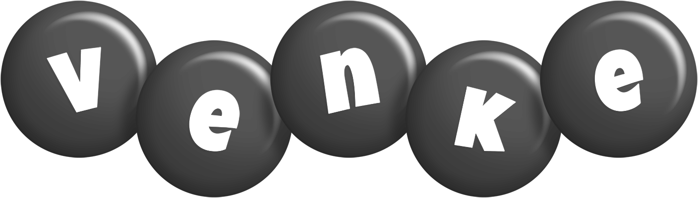 Venke candy-black logo
