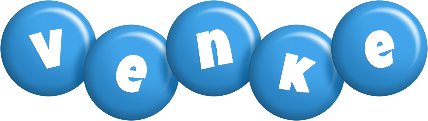 Venke candy-blue logo