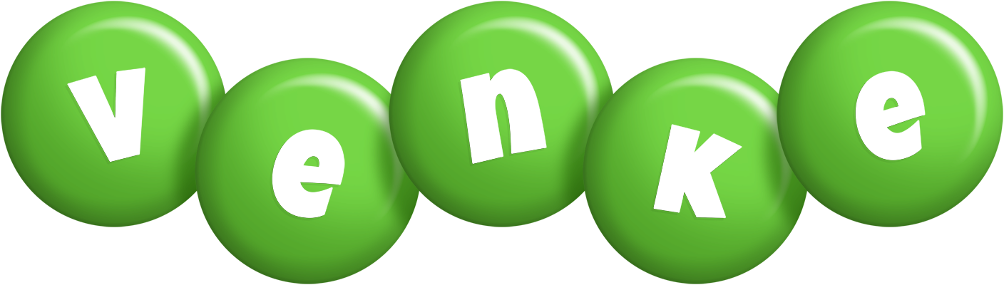Venke candy-green logo