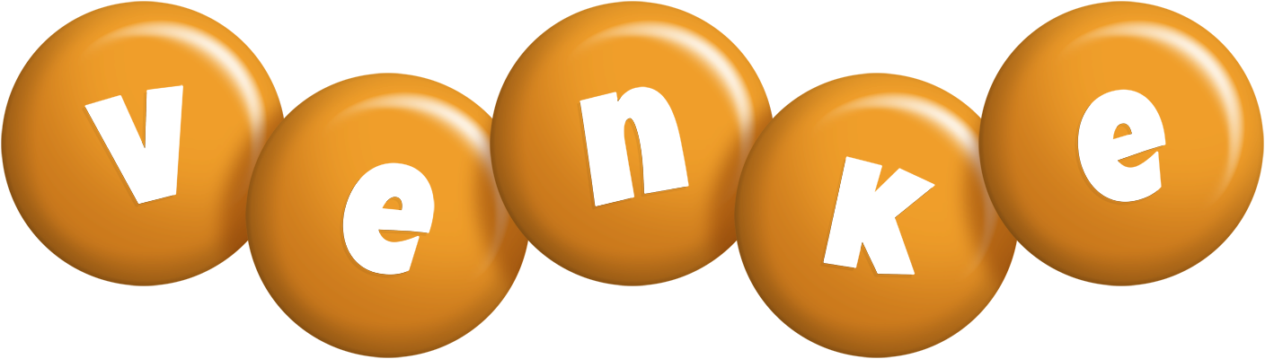 Venke candy-orange logo