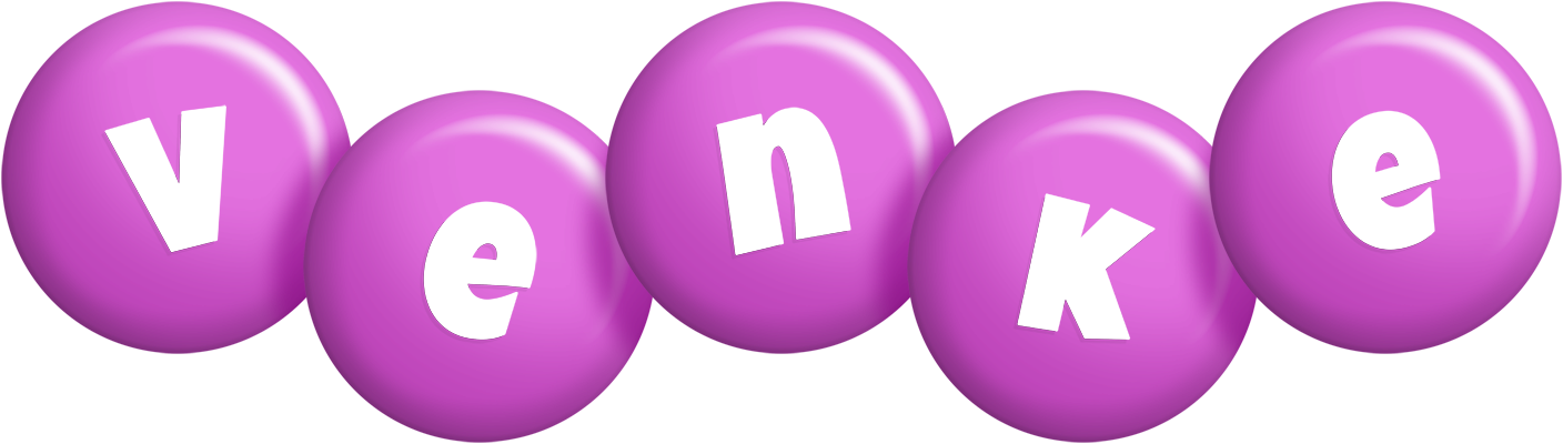 Venke candy-purple logo