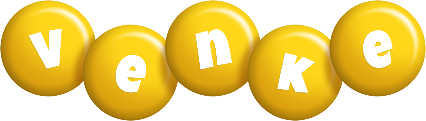 Venke candy-yellow logo
