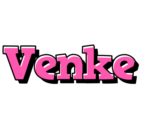 Venke girlish logo