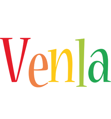 Venla birthday logo