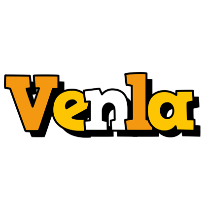 Venla cartoon logo
