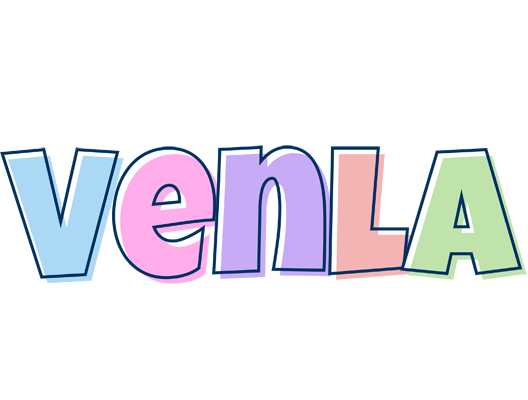 Venla pastel logo