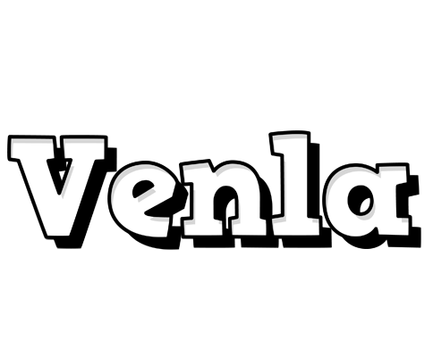 Venla snowing logo