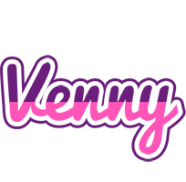 Venny cheerful logo